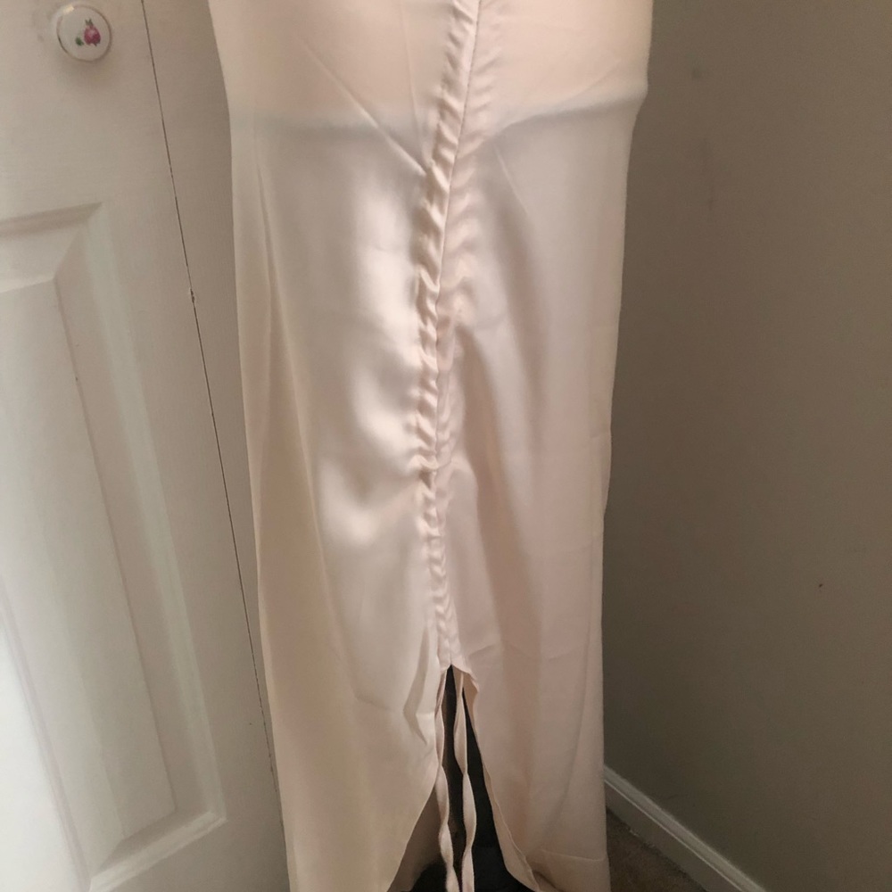 Nude Peach Evening Gown - Picture 7 of 12